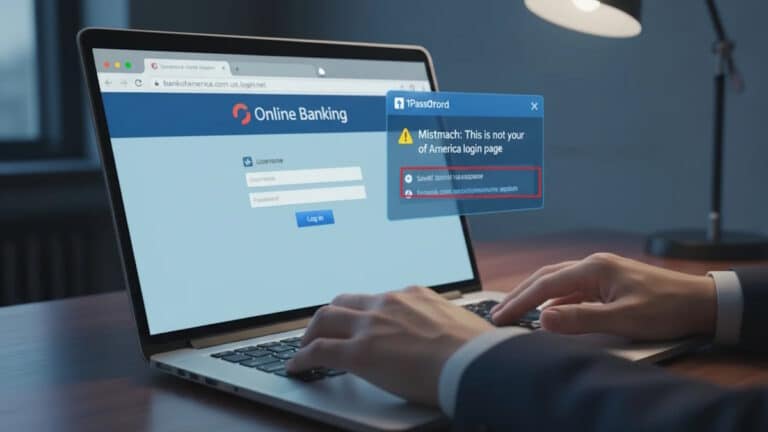 1password anti phishing popup