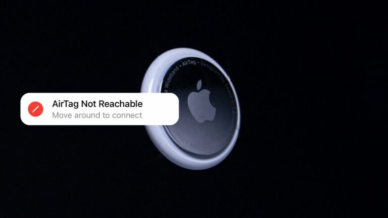 Airtag Not Reachable, Move Around to Connect