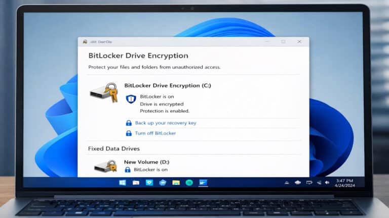 new Bitlocker in Windows 11