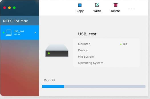 EaseUS NTFS for MAC