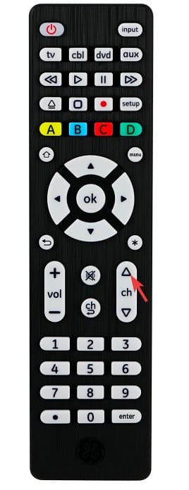 program GE universal remote