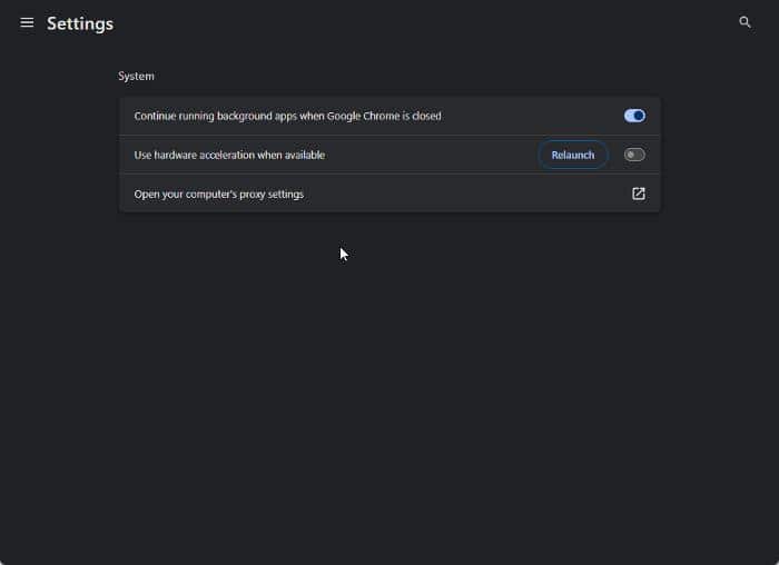 Hardware acceleration