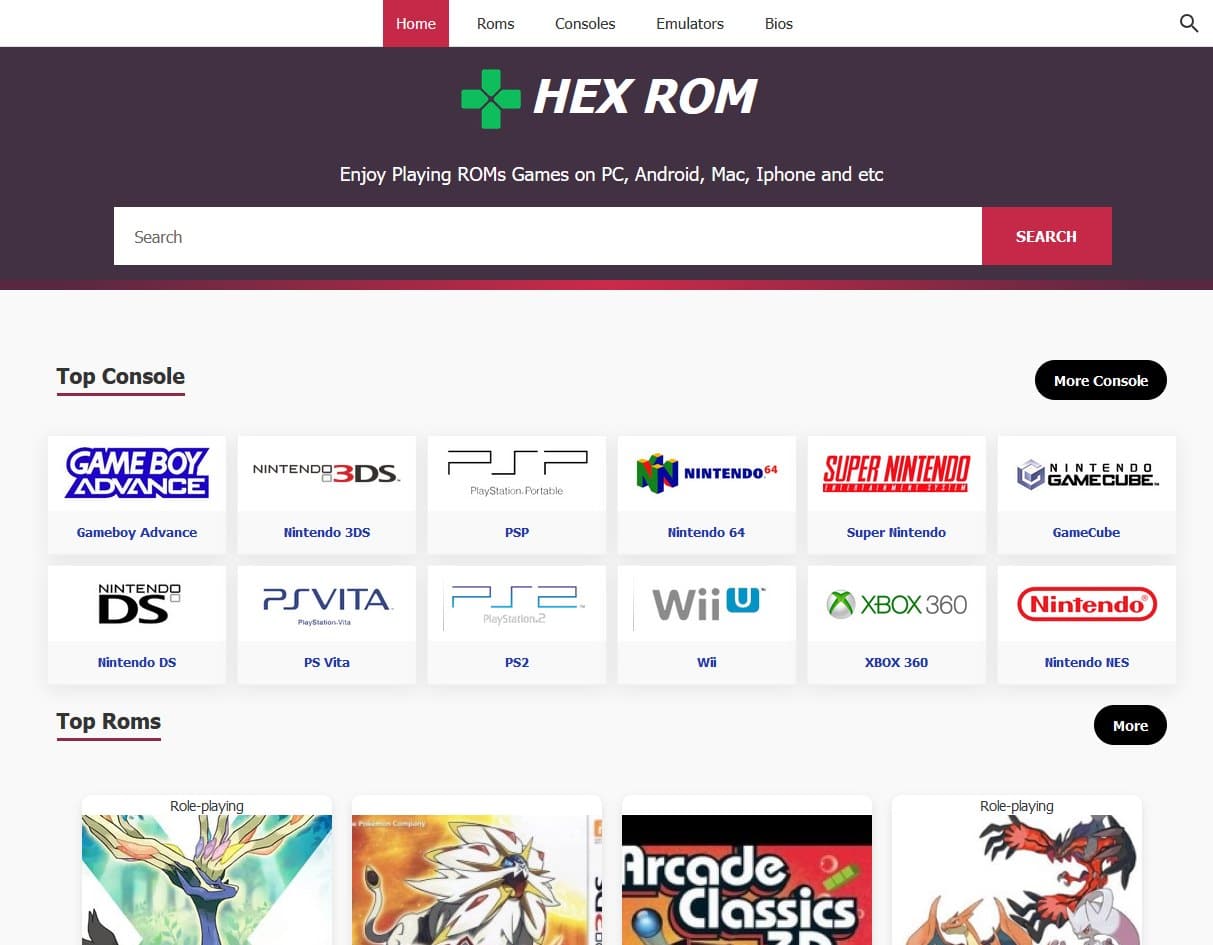 HEX Roms