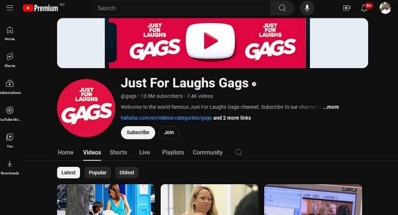Just For Laughs Gags