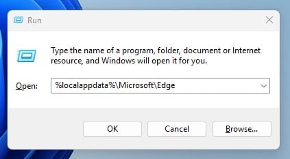 paste the command