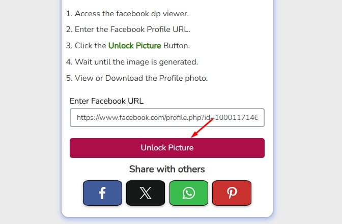 Unlock Profile