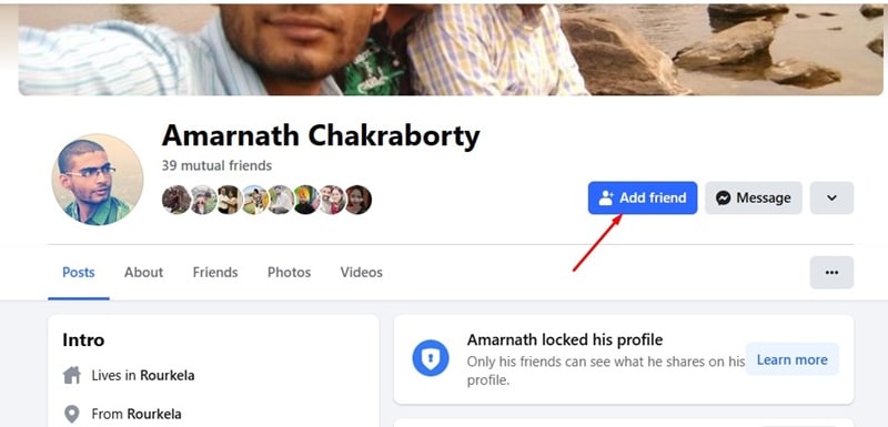 Send a Friend Request