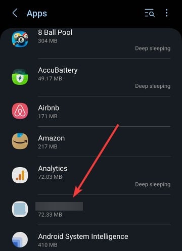 Block request are processing notification