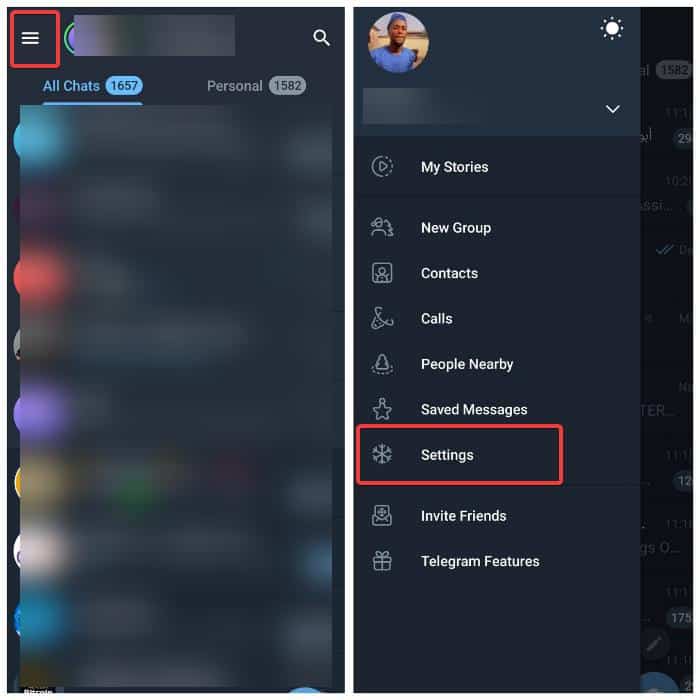 Telegram Settings