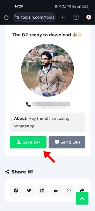 Save DP