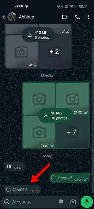 official WhatsApp app