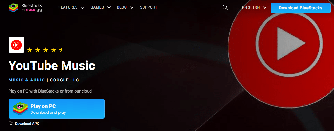 Bluestacks YouTube Music