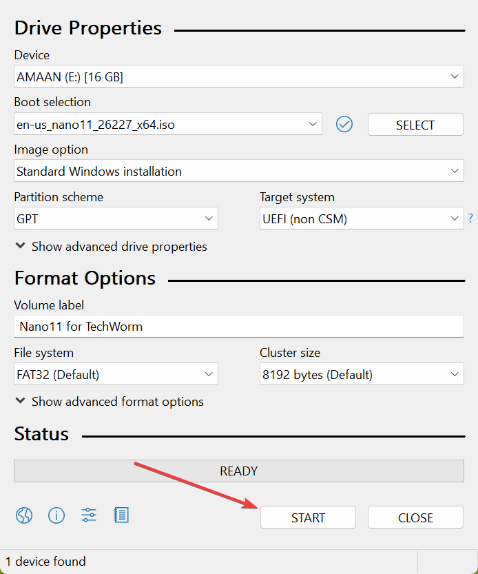 Nano11 ISO download link