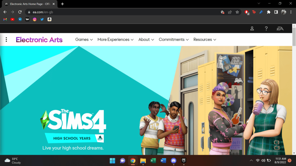 Best Websites to download PC Games: EA