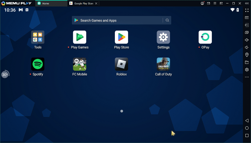 MEmu Player - Android emulator for low end PC