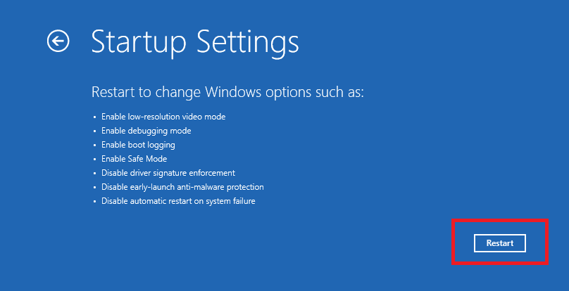 restart pc