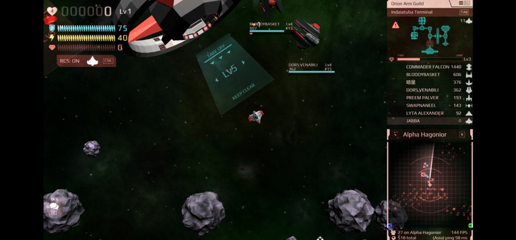 starblast action shooter IO game