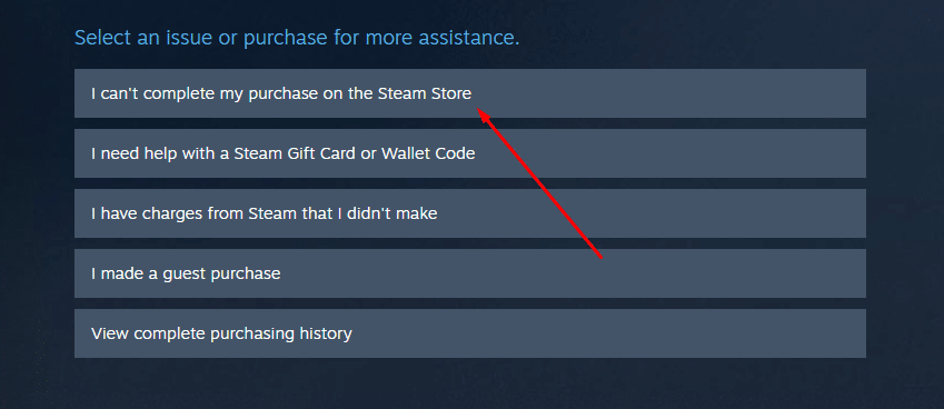 Steam Support